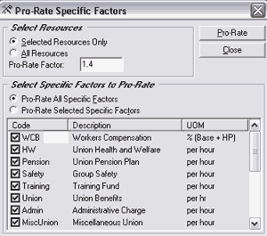 Labour Rate Conversion